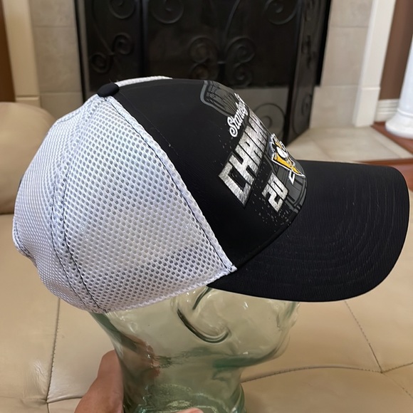 Pittsburgh Penguins 2016 Stanley Cup Champions Hat Cap Snapback - Picture 5 of 8